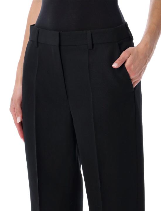 26FW 토템 스트레이트 팬츠 252WRB0296FB0026 001 BLACK - TOTEME
