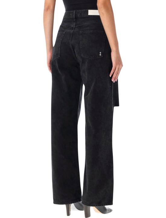 26FW 아이콘데님 스트레이트 팬츠 POPPYPT804 BLACK - ICON DENIM