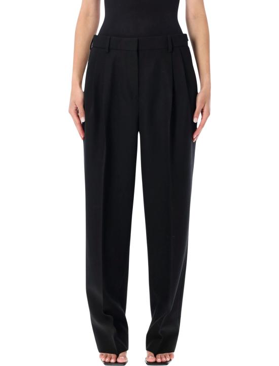 26FW 토템 스트레이트 팬츠 254WRB0289FB0026 001 BLACK