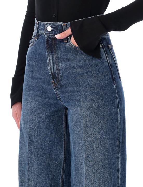 26FW 토템 스트레이트 팬츠 242WRB2426FB0045 067 DARK BLUE - TOTEME