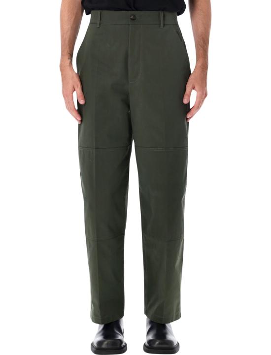 26FW 보테가베네타 스트레이트 팬츠 A003Y2V7BG0 3321 DARK GREEN