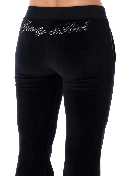26FW 스포티앤리치 스트레이트 팬츠 PA06771326BA01 4 BLACK CRYSTAL - SPORTY & RICH