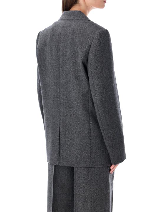 26FW 토템 자켓 264WRZ0077FB0739 083 DARK GREY MELANGE - TOTEME