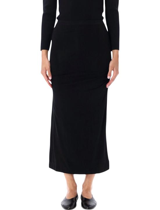 26FW 토템 스커트 263WRB0416FB0676 001 BLACK