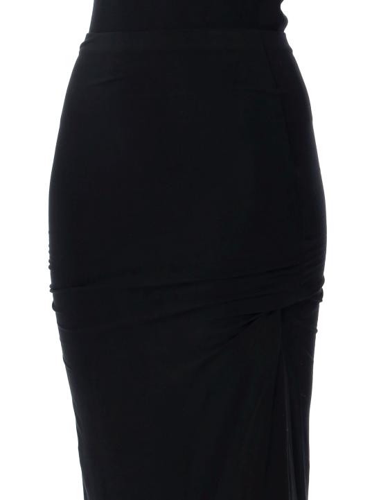 26FW 토템 스커트 263WRB0416FB0676 001 BLACK - TOTEME