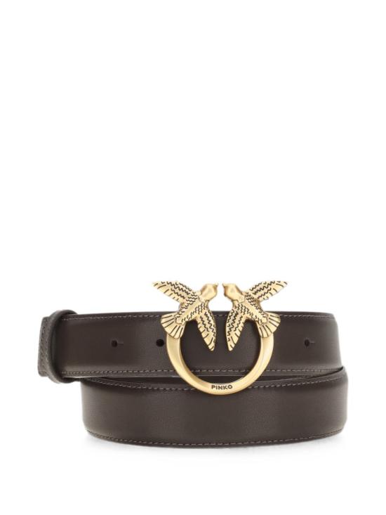 26FW 핑코 레귤러 벨트 100125LOVEBERRYA0F1M12Q MARRONE - PINKO