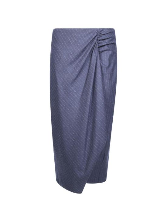 26FW 핑코 스커트 107706CAPENAA3MCEI1 BLU GRIGIO - PINKO