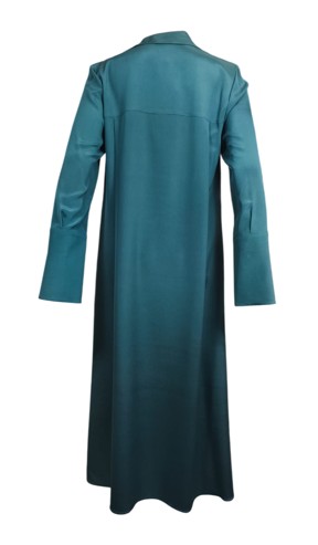 25FW 막스마라 미디 원피스 2521226018600OSSOLA011 Teal - MAX MARA