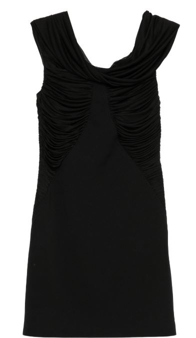 25FW 막스마라 미디 원피스 2521626108600NAVILE004 Black