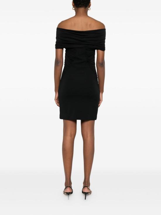 25FW 막스마라 미디 원피스 2521626108600NAVILE004 Black - MAX MARA