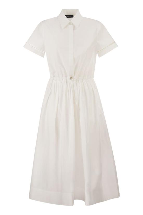 26SS 파비아나 필리피 미디 원피스 ABD276F642L58221 BIANCO OTTICO