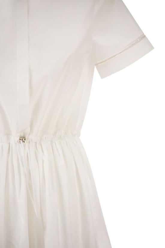 26SS 파비아나 필리피 미디 원피스 ABD276F642L58221 BIANCO OTTICO - FABIANA FILIPPI