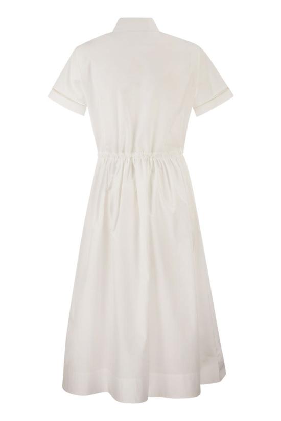 26SS 파비아나 필리피 미디 원피스 ABD276F642L58221 BIANCO OTTICO - FABIANA FILIPPI