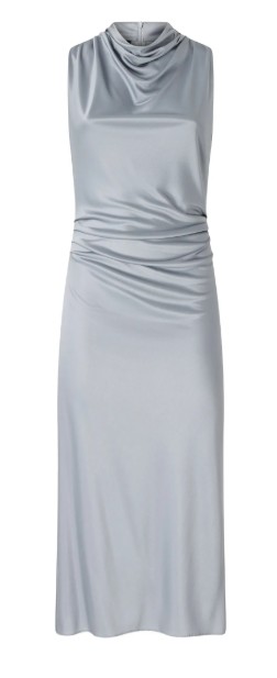 26FW 핑코 미디 원피스 107567GOLFA3G2E87 AZZURRO