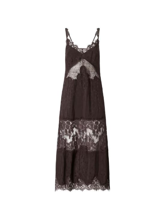 26FW 핑코 미디 원피스 107347ASTERA3FCL72 MARRONE - PINKO