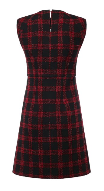 26FW 핑코 미디 원피스 107498AMARANDAA3GNZR4 NERO ROSSO - PINKO