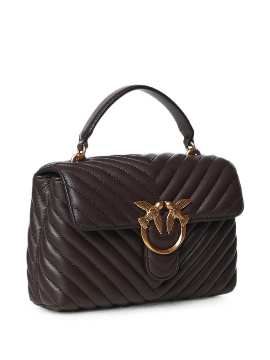 26FW 핑코 토트백 100044LOVELADYPUFFMINIA0GKM12Q MARRONE - PINKO
