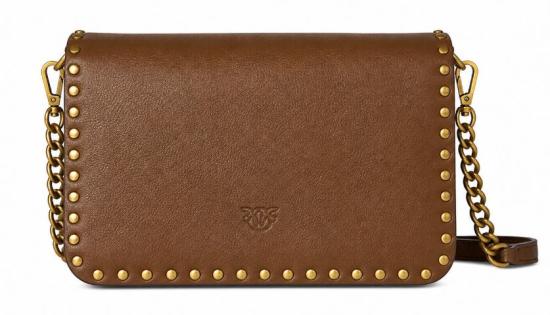 26FW 핑코 토트백 107665LOVEONEA2JGM37Q MARRONE - PINKO