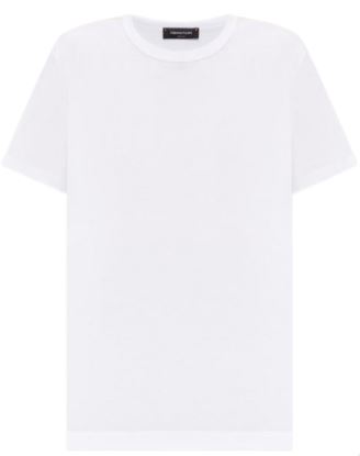 26FW 파비아나 필리피 반팔 티셔츠 JED216F133L79621 BIANCO OTTICO