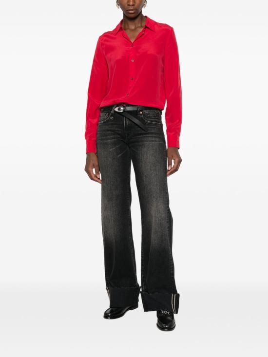 26FW 핑코 셔츠 105593CRACKERSA3L1R66 ROSSO - PINKO