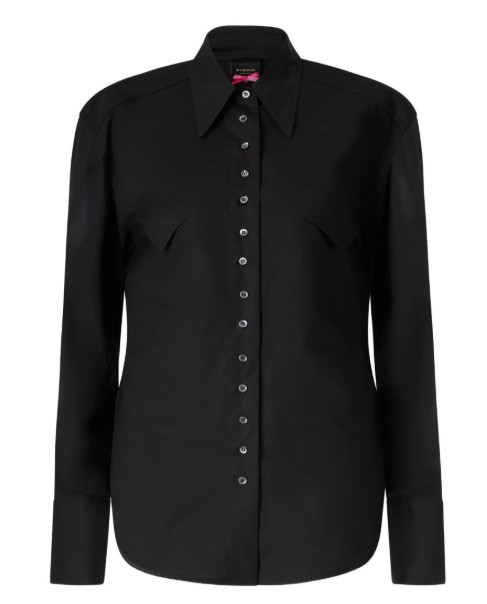 26FW 핑코 셔츠 107510MAGGIOLINOA3KBZ99 NERO