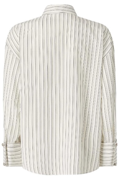 26FW 핑코 셔츠 107482COLCHICOA33QZZ1 BIANCO NERO - PINKO