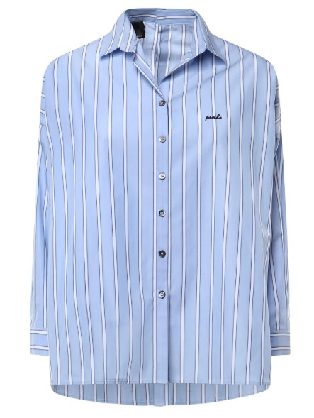 26FW 핑코 셔츠 107320CARATONIAA3HUEZE AZZURRO