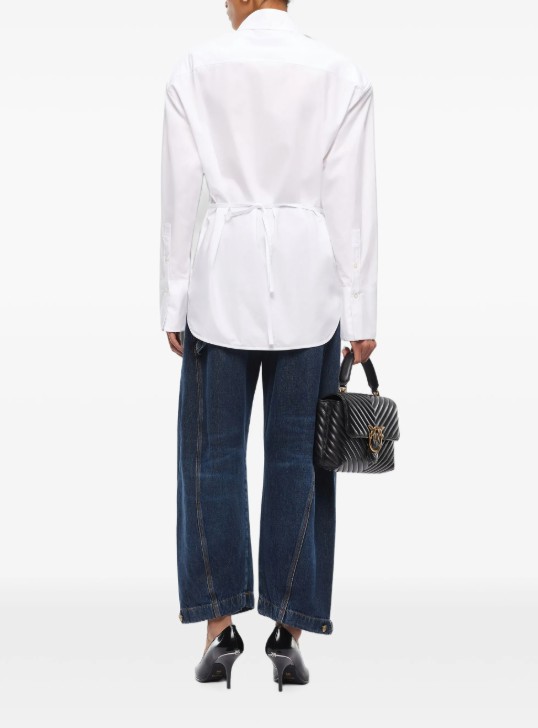 26FW 핑코 셔츠 107510MAGGIOLINOA3KBZ05 Off white - PINKO