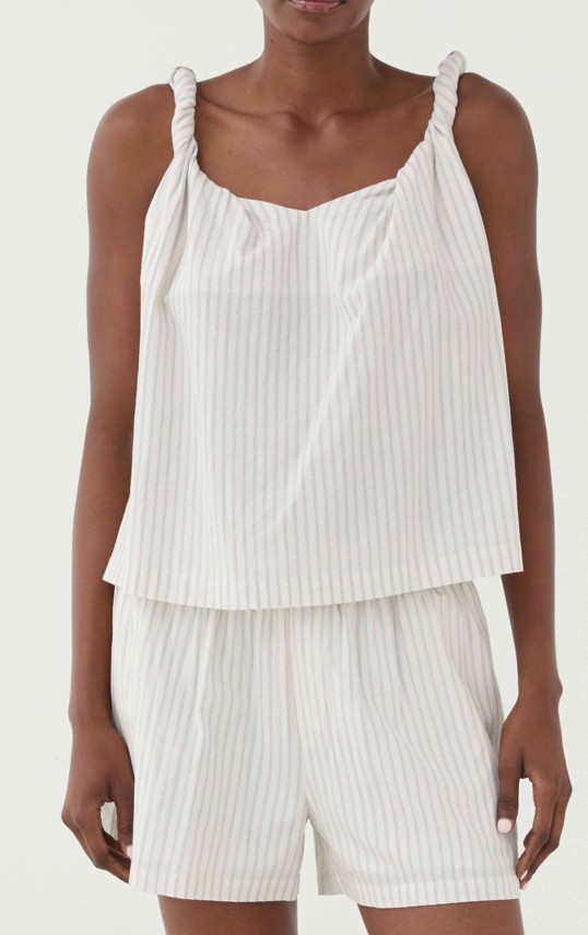 26SS 엘레 민소매 티셔츠 SS260013PANNA White - ELEH