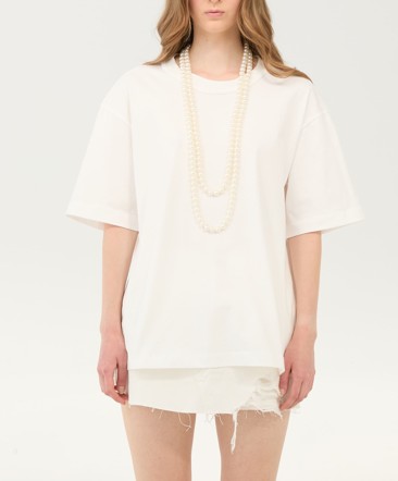 26SS 엘레 반팔 티셔츠 SS260216BIANCO White - ELEH