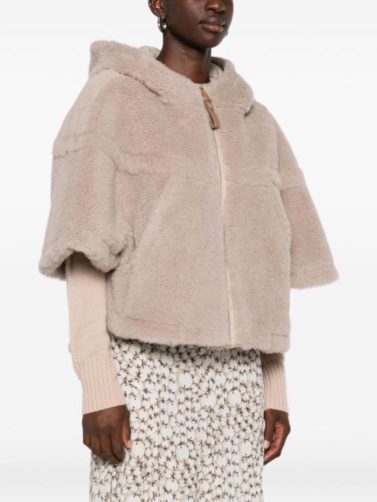 25FW 막스마라 페탈로 숏 코트 2524736192600PETALO1002 Beige - MAX MARA