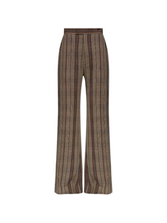 26FW 비비안웨스트우드 스트레이트 팬츠 1F01001AW01JHMULTI Brown - VIVIENNE WESTWOOD