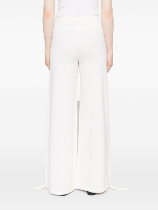 25FW 막스마라 스트레이트 팬츠 2521336011600NIGERIA001 Off white - MAX MARA