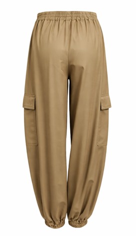 25FW 막스마라 스트레이트 팬츠 2521136101600GLAUCO003 Khaki - MAX MARA