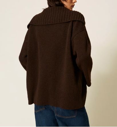 26FW 트윈셋 스웨터 262TP3555S2221513411 BROWN - TWINSET