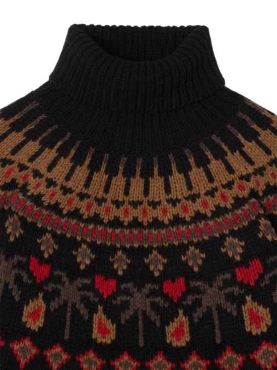 26FW 알라누이 스웨터 LWHF001E26KNI0011060 Black - ALANUI
