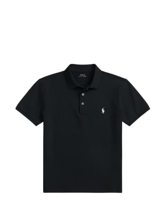 26FW 랄프 로렌 더블 니트 후드 티셔츠 710907092013POLOBLACKC1730 - RALPH LAUREN