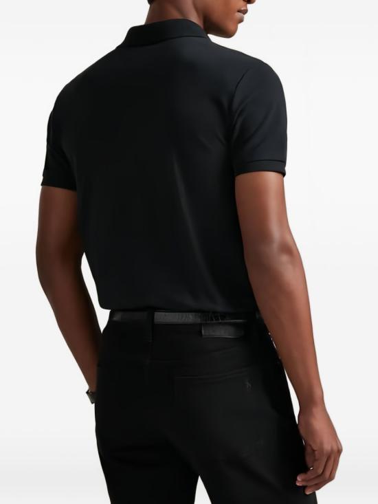 26FW 랄프 로렌 더블 니트 후드 티셔츠 710907092013POLOBLACKC1730 - RALPH LAUREN