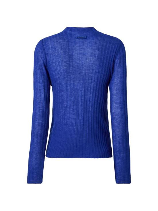 26FW 핑코 스웨터 107834MUGGITOA2Z6F90 BLU - PINKO