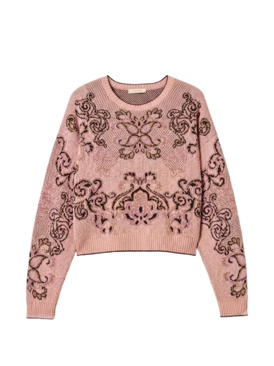 26FW 트윈셋 스웨터 262TP3483S2216113951 PEACH - TWINSET