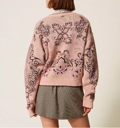 26FW 트윈셋 스웨터 262TP3483S2216113951 PEACH - TWINSET