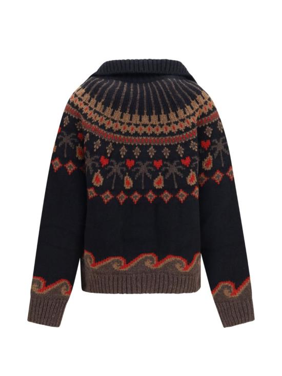 26FW 알라누이 스웨터 LWHQ01DE26KNI0011060 Black - ALANUI