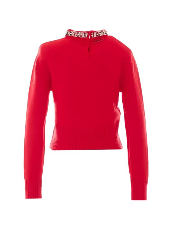 26FW 핑코 스웨터 107274BERLINOA3GIR29 ROSSO - PINKO
