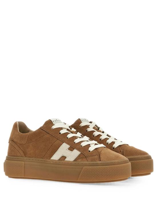 26FW 호간 크로스윈드 스니커즈 호간 HXW7050GB00UHT0RZU Tan - HOGAN