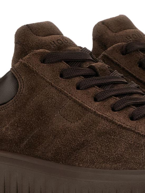 26FW 호간 스니커즈 HXW6450FC6TPJQ0UV2 Dark brown - HOGAN