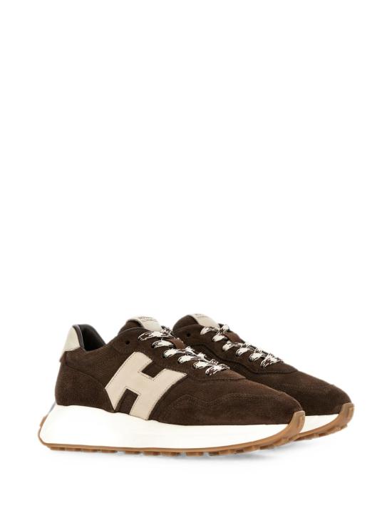 26FW 호간 스니커즈 HXW6410EH41VFX0R1L Dark brown - HOGAN