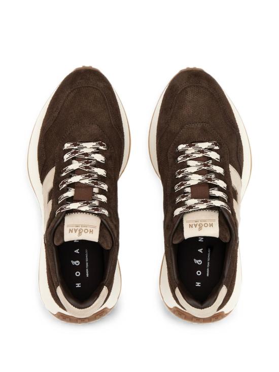 26FW 호간 스니커즈 HXW6410EH41VFX0R1L Dark brown - HOGAN