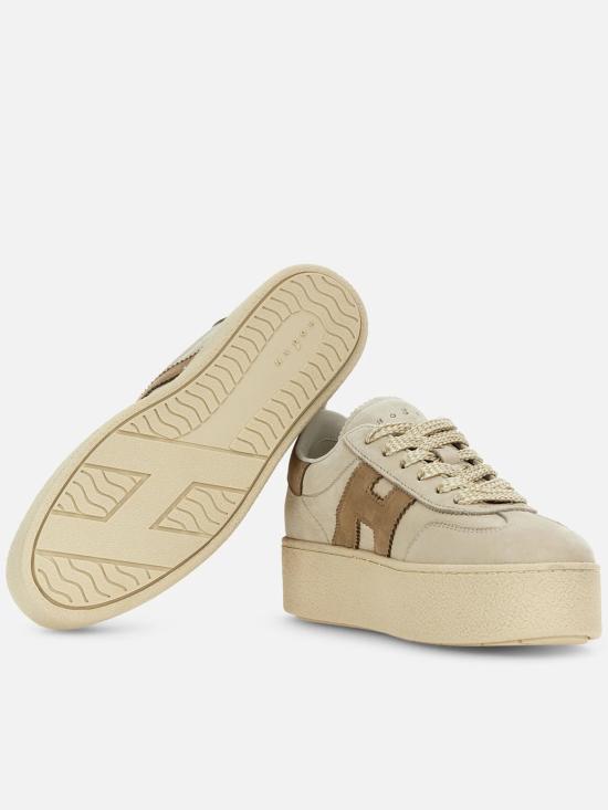 26FW 호간 스니커즈 HXW6980FB6T6RN0RZS Beige - HOGAN