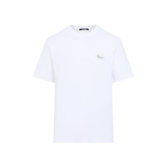 26FW 자크뮈스 반팔 티셔츠 TSU00329AJ00327 100 WHITE