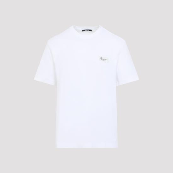 26FW 자크뮈스 반팔 티셔츠 TSU00329AJ00327 100 WHITE - JACQUEMUS